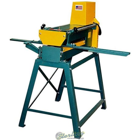 Tin Knocker #TK-1624, 24" throat, 24.25" max slitting width, 90 FPM, 3/4 HP - Image 1
