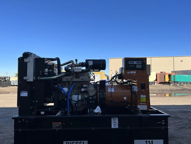 60 KW Generac #7900030100, diesel generator, open, 120/240 Volts, 859 hours, 2006, #89588 - Image 4