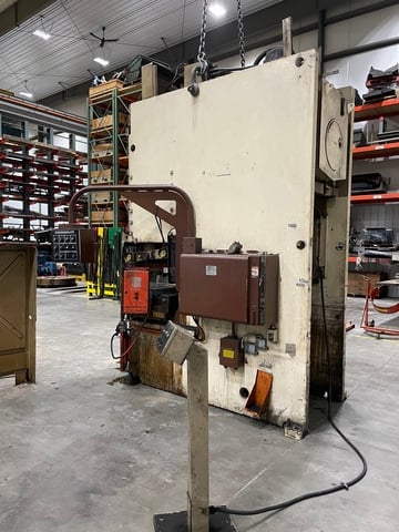 175 Ton, Cincinnati #175-OBS, hydraulic punch press, 10" stroke, 50" x30" bed, #15815 - Image 6