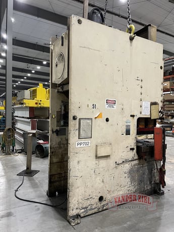 175 Ton, Cincinnati #175-OBS, hydraulic punch press, 10" stroke, 50" x30" bed, #15815 - Image 8