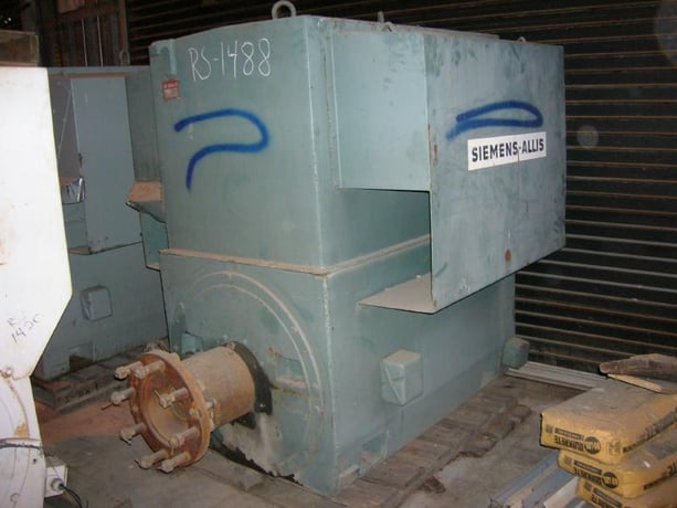 400 HP 590 RPM Siemens, Frame 5810US, weather protected enclosure type 2, 4000 Volts (2 available) - Image 2