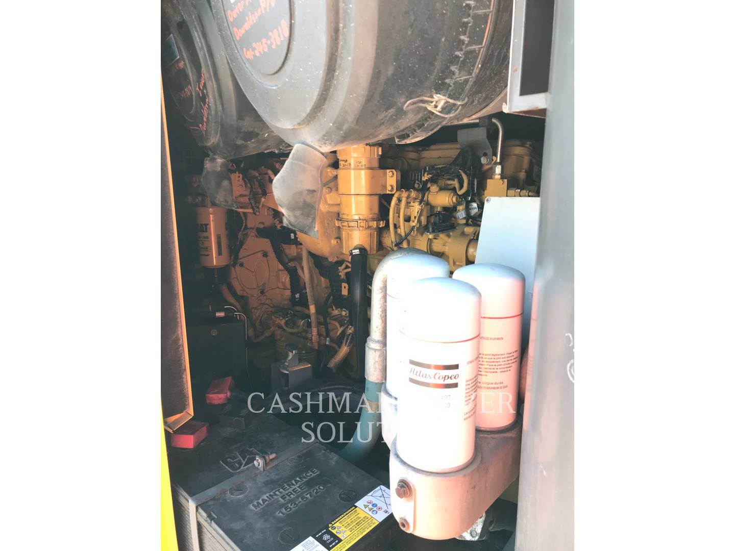 Atlas-Copco #XAS1800, compressed air, 13195 hours, S/N: HOP090557, 2012 - Image 3