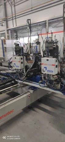 Sturtz #welding/cleaning, window line, 4-head horizontal welding machine, 2017 - Image 3