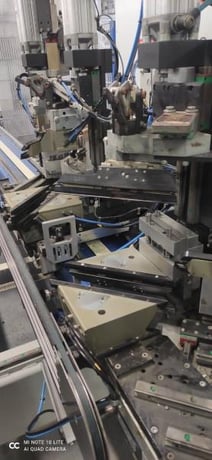Sturtz #welding/cleaning, window line, 4-head horizontal welding machine, 2017 - Image 5