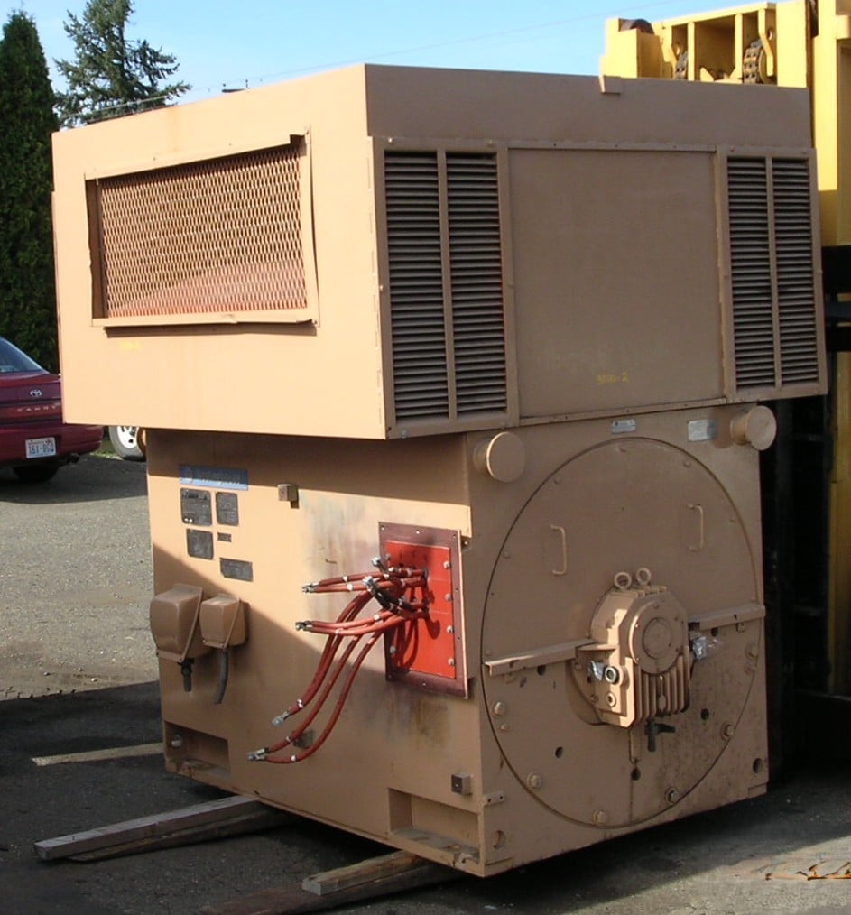 3500 HP 1800 RPM Westinghouse, Frame 3500-2, weather protected enclosure type 2, 4160 Volts - Image 1