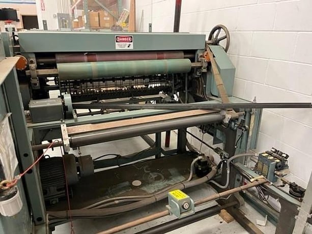 Elsner #36EZ, 36" automatic rewinder, 3 spindle turret rewind design, s/n #1093 - Image 2
