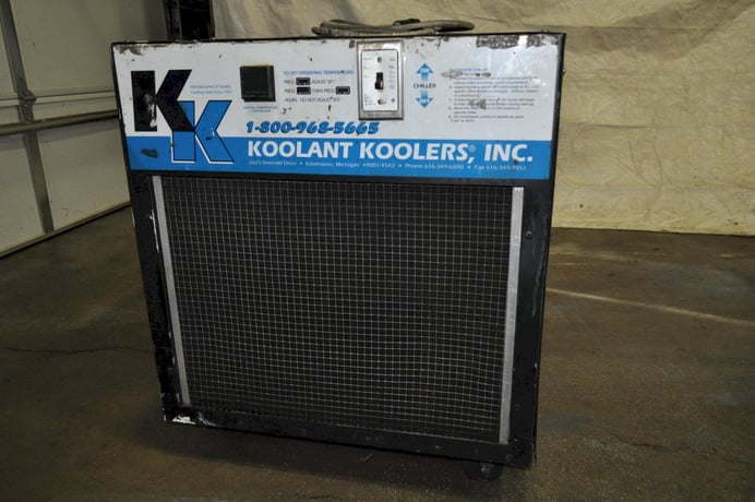 Koolant Koolers #KV-2000, chiller, R-22 refridgerant, digital temp. Control - Image 1