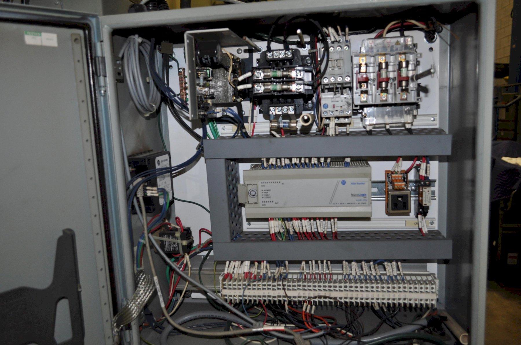 VSI #TM-23, riveter, 06" - .62" diameter capacity, 9" throat, Allen Bradley Panel View 300 - Image 6