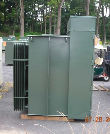 2000 kVA, 13200 DELTA Primary, 480 DELTA Secondary, General Electric, Radial Feed, Live Front Pad-Mount - Image 3