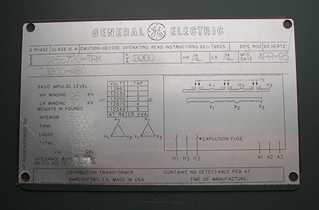 2000 kVA, 13200 DELTA Primary, 480 DELTA Secondary, General Electric, Radial Feed, Live Front Pad-Mount - Image 4