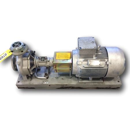Allweiler #NTT50-200-187 U5A W4, volute casing centrifugal pump, 24 HP, 480 V., 3-phase - Image 1