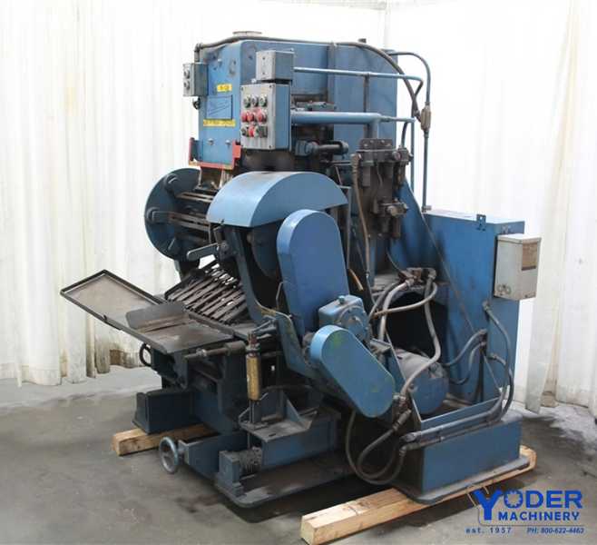 Ryman #609K, bet grinder, rotary feed carousel, discharge chute, 1981, #59322 - Image 3