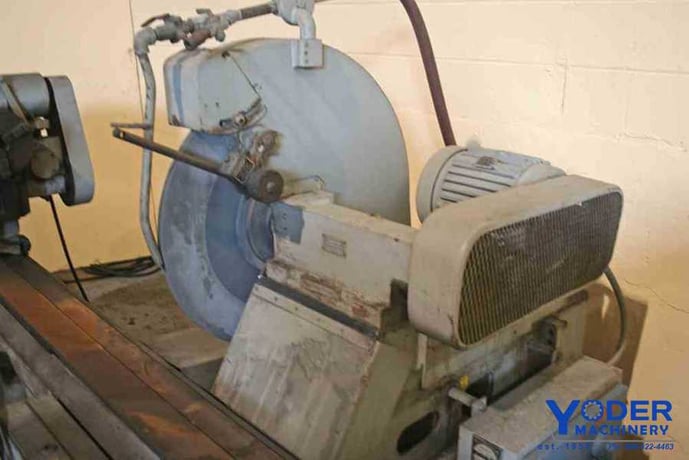 22" x 90" Van Norman #467, crank shaft grinder, 30" grinding wheel, 8" chuck, #51717 - Image 4