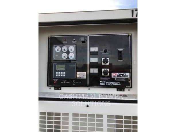 55 KW Multiquip #DCA70, mobile diesel generator set, 1800 RPM, 480 Volts, 5600 hours, 2017 - Image 8