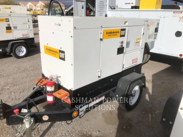 20 KW Multiquip #DCA25, mobile diesel generator set, 1800 RPM, 480 Volts, 14485 hours, 2017 - Image 3