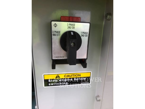 20 KW Multiquip #DCA25, mobile diesel generator set, 1800 RPM, 480 Volts, 14485 hours, 2017 - Image 5