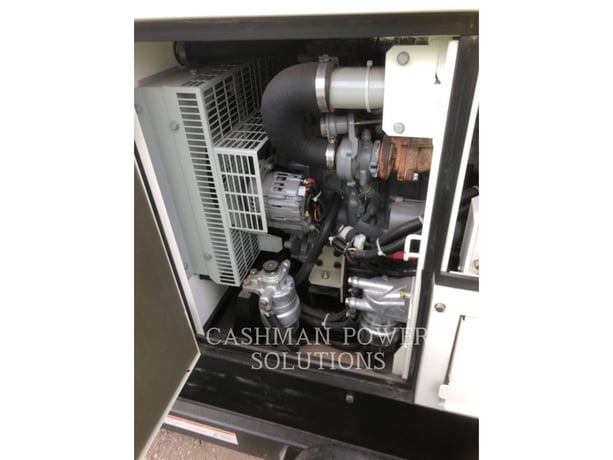 20 KW Multiquip #DCA25, mobile diesel generator set, 1800 RPM, 480 Volts, 14485 hours, 2017 - Image 6