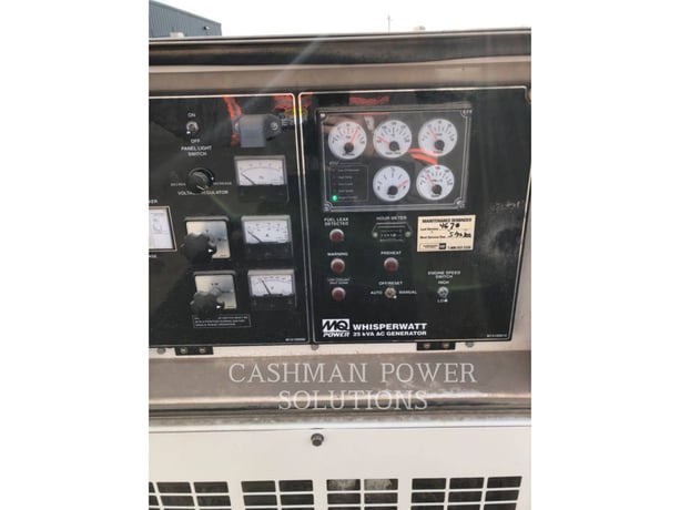 20 KW Multiquip #DCA25, mobile diesel generator set, 1800 RPM, 480 Volts, 13225 hours, 2017 - Image 7
