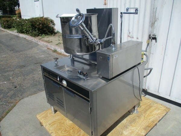 Groen #NGB-2-3, gas steam boiler & kettle, 200K BTU - Image 1