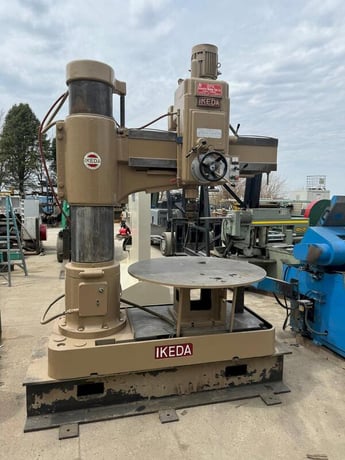 Ikeda, radial arm drill press, Various Spindle Speeds - Image 4