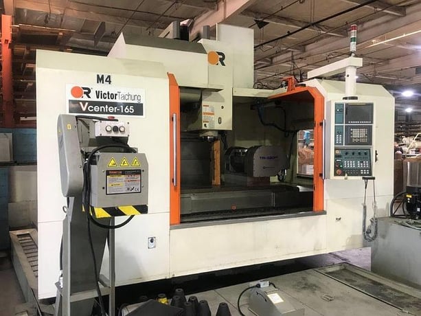 Victor #VCenter-165, vertical machining center, 40 automatic tool changer, 65" X, 33.4" Y, 33.4" Z, 6000 RPM - Image 5
