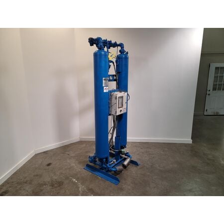 165 cfm, Hankison #DH-165, 100 psi, desiccant compressed air dryer - Image 2