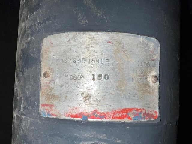 800 HP 1200 RPM General Electric, Frame 7512, DPFVBB, 500 VA - Image 1