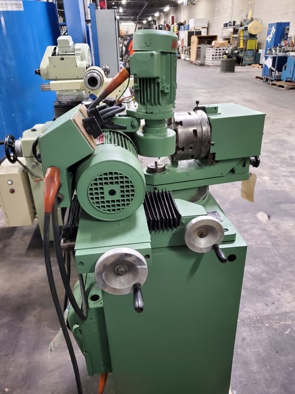 2" Brierley #ZB50, drill grinder, grinding wheel guard, on cabinet base - Image 3