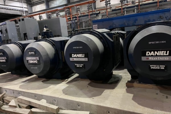 64" Hot plate rolling mill, 4-Hi, completely rebuilt by Danieli, 2010 - Image 8