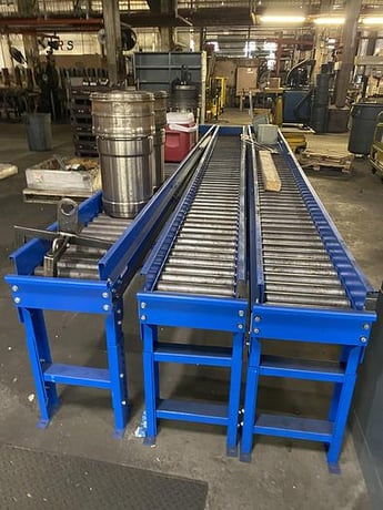 Lewco Gravity Flow Roller Conveyors, 2-1/2" rollers, 2016 - Image 2