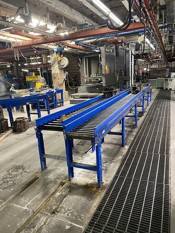 Lewco Gravity Flow Roller Conveyors, 2-1/2" rollers, 2016 - Image 4