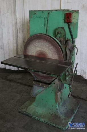 Gardner #16, disc grinder, 24" wheel, 2" spindle diameter, 31" x15" table, 5 HP, #73194 - Image 2