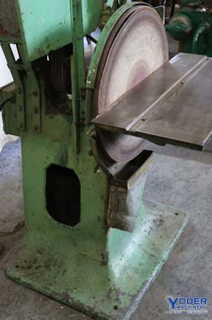 Gardner #16, disc grinder, 24" wheel, 2" spindle diameter, 31" x15" table, 5 HP, #73194 - Image 8