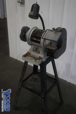 Delta #23-735, double end grinder, 10" wheel diameter, 1" wheel face, 1 HP, 110 V., #75124 - Image 2