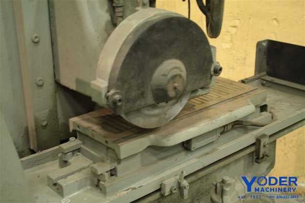 8" x 24" Gallmeyer & Livingston #35, surface grinder, electromagnetic chuck, 10" x 1" wheel, #56488 - Image 5