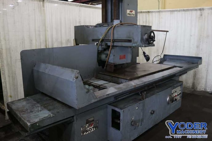 Proth #PSG176160AHR, surface grinder, 25-3/4" x59-1/2" EMC, hydraulic tank, #73172 - Image 4