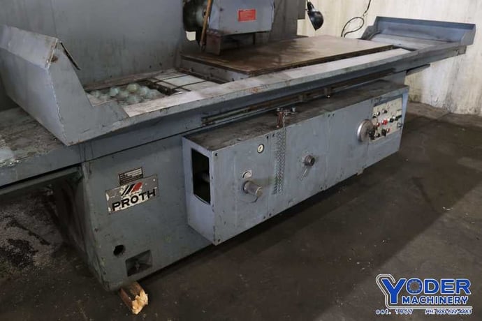 Proth #PSG176160AHR, surface grinder, 25-3/4" x59-1/2" EMC, hydraulic tank, #73172 - Image 5