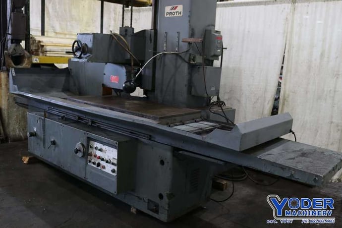 Proth #PSG176160AHR, surface grinder, 25-3/4" x59-1/2" EMC, hydraulic tank, #73172 - Image 6