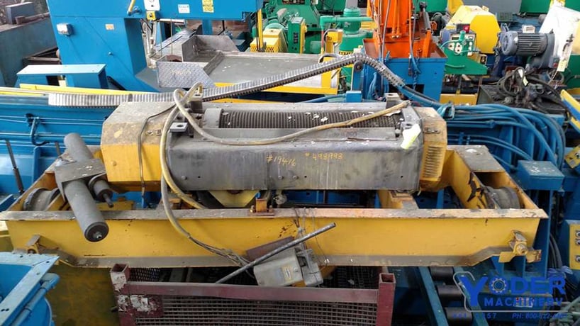 10 Ton, Kone, electric hoist, 33' working height, 16 & 5 FPM, 10 & 3.3 HP, #64650 - Image 5