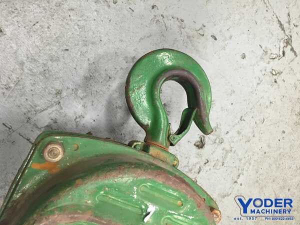 2 Ton, Jet #L-80, manual lift chain hoist, serial 2077, #64131 - Image 3