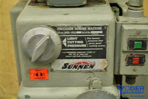 Sunnen #MBB-1650, hone, 1/2 HP, single phase, serial #52177, #56796 - Image 10