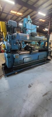 Barber-Colman #16-56 type A, gear hobber, 16" dia., 56" part length w/66" shaft length, s/n 2816 - Image 3