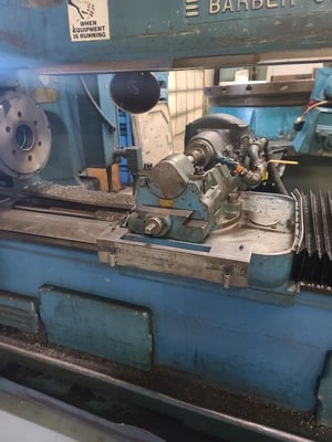 Barber-Colman #16-56 type A, gear hobber, 16" dia., 56" part length w/66" shaft length, s/n 2816 - Image 4