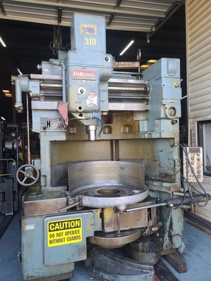 Fellows #36-8Z-1, gear shaper, 24" throated riser, 8" stroke, large hole on spindle, 44" swing, excellent - Image 1