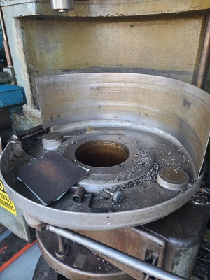 Fellows #36-8Z-1, gear shaper, 24" throated riser, 8" stroke, large hole on spindle, 44" swing, excellent - Image 6