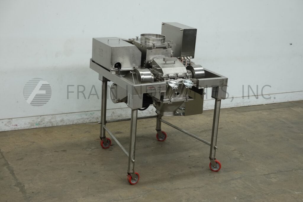 Fitzpatrick #DKA012, Stainless Steel hammermill, 32 fixed knife/impact blades, 15 HP, mounted on Stainless - Image 5