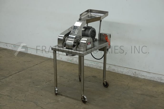 Fitzpatrick #DAS06, 316 Stainless Steel, sanitary, particle reduction hammermill, 16 fixed impact blades, 7 - Image 1