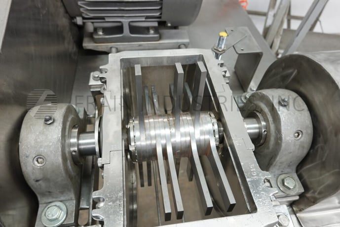 Fitzpatrick #DAS06, 316 Stainless Steel, sanitary, particle reduction hammermill, 16 fixed impact blades, 7 - Image 2