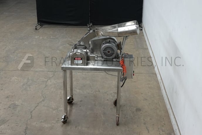 Fitzpatrick #DAS06, 316 Stainless Steel, sanitary, particle reduction hammermill, 16 fixed impact blades, 7 - Image 3