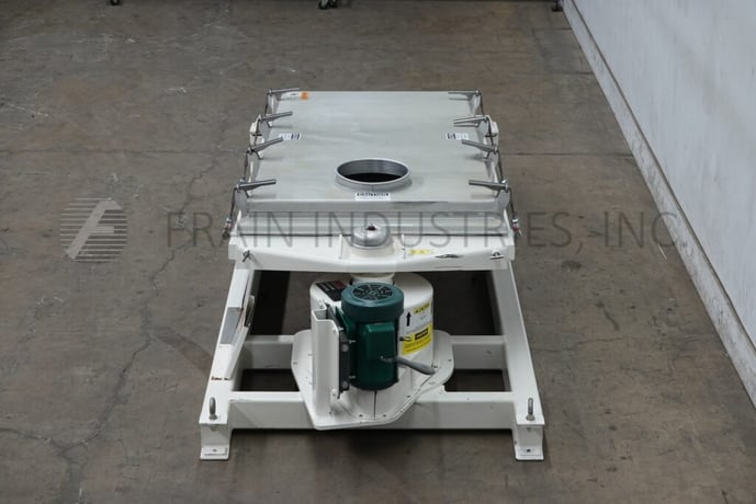 40" x 92" Rotex #3431SANASSL, vibratory, rectangular single deck sifter, Stainless Steel contact parts - Image 3